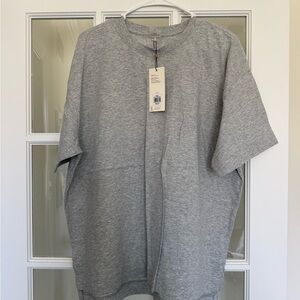 Calia Boxy Oversized Gray T-Shirt